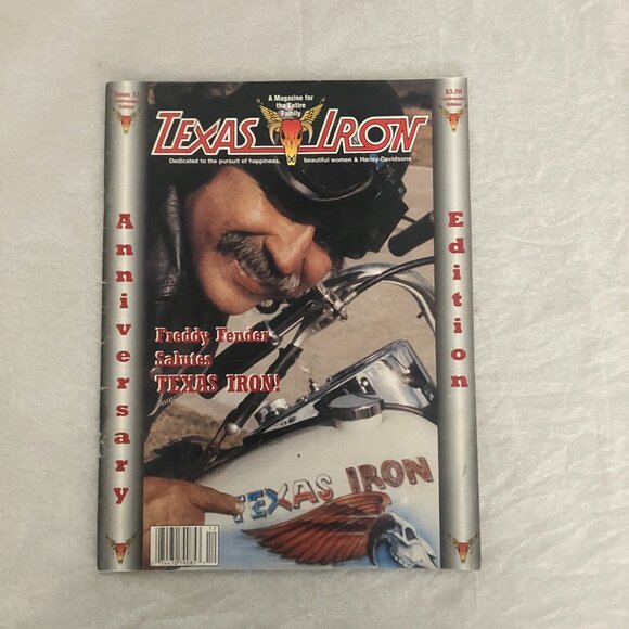 Lot of 11 Vintage 1990s Biker Magazines – Easyriders, In the Wind, Texas Iron + - Picture 11 of 12